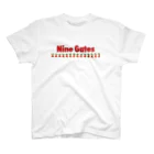 麻雀ロゴTシャツショップ 雀喰 -JUNK-の麻雀の役 Nine Gates-九蓮宝燈- 赤ロゴ Regular Fit T-Shirt