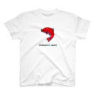 やくしんじ しんじのfisherman's square『Red trout』 スタンダードTシャツ