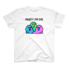 htomineのPARTY OR DIE Regular Fit T-Shirt