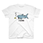 Cɐkeccooのらくがきシリーズ『サメさんあーんぐり』 スタンダードTシャツ