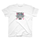 ねこねこうおのクールな灰猫くん スタンダードTシャツ