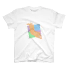 0faceの10cat_square スタンダードTシャツ