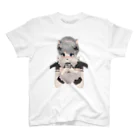 hiyoの猫耳メイド君 (背景無し) スタンダードTシャツ