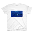 多摩美硬式テニス部フリーマーケットのHampback whale スタンダードTシャツ