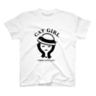 shimizu storeのCAT GIRL Regular Fit T-Shirt