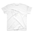 solid6629のポリネシアmapTシャツ スタンダードTシャツ