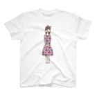 さかたようこ / サメ画家の〈 naminada 005/365 〉SAMEのお嬢さん Regular Fit T-Shirt