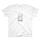 おしごと応援隊のおしごとねこ（リモート） スタンダードTシャツ