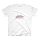 olieのForrest Gump 名台詞 スタンダードTシャツ