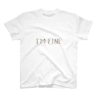 ジヤのティーショップのI'm fine (震え) Regular Fit T-Shirt