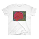 Barara_rozu.の白い薔薇を赤く塗ろう Regular Fit T-Shirt