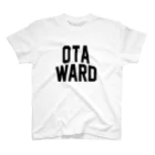 JIMOTO Wear Local Japanの大田区 OTA WARD スタンダードTシャツ