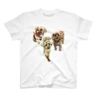 Yuhki | おばけのゆうき 公式オンラインショップのトイプードル３匹(ちぎり絵) Regular Fit T-Shirt