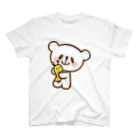 おやまくまオフィシャルWEBSHOP:SUZURI店のなかよしおやまくまとおやまむし Regular Fit T-Shirt