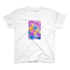 MoMoMの花柄 スタンダードTシャツ