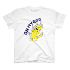 HAPPY MILK MARKETのOH MY GOD CAT Regular Fit T-Shirt