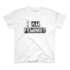 22Oclockのフェミニスト I AM FEMINIST スタンダードTシャツ