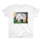 FUNAMIKI ARTのHappy Elephant  Regular Fit T-Shirt