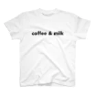 & milkのcoffee & milk Regular Fit T-Shirt