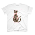 ＊　minanico　＊　Nagato Saori 's shopのラッキーキャット スタンダードTシャツ