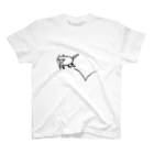 ねこかんらんぷのジャンピングねこ Regular Fit T-Shirt