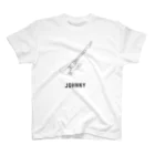 Handwritten GuitarsのJOHNNY -black line- スタンダードTシャツ