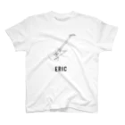 Handwritten GuitarsのERIC -black line- Regular Fit T-Shirt