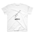 Handwritten GuitarsのANGUS -black line- スタンダードTシャツ