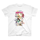 Milk☆Dipperのガールズファイター！ミルクディッパー☆06☆Hitomi スタンダードTシャツ