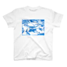 サカナオのマダラトビエイ　切り絵 Regular Fit T-Shirt