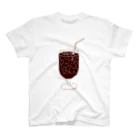 NIKORASU GOの夏デザイン「アイスコーヒー」 スタンダードTシャツ