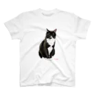 kinako-japanの靴下猫 Regular Fit T-Shirt