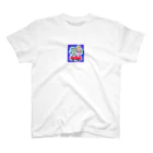 さくらんぼねこのBaby In Car Regular Fit T-Shirt