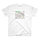 GRADUCAのPixelArt スシスッキー スタンダードTシャツ