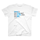 一羽のすずめのJesus Is Regular Fit T-Shirt