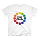 ねこのかくれが的ひみつきちハウスのHue Circle 色相環12 Regular Fit T-Shirt