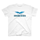 dronebirdのDroneBird_Blue Regular Fit T-Shirt