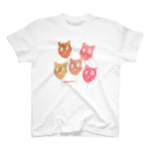 yuccoloの風船猫 スタンダードTシャツ