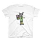 SDCのNAGOMIのねこ（ホワイト） スタンダードTシャツ