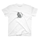 Coshi-Mild-Wildの猫_ロシアンブルー Regular Fit T-Shirt