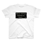 LsDF   -Lifestyle Design Factory-のチャリティー【言葉は、ココロを超えない】 スタンダードTシャツ