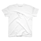 モノクロしとぴっちゃんの猫みょーん Regular Fit T-Shirt