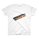 もよよのイラストショップのサンマの塩焼き スタンダードTシャツ