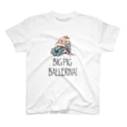 atelier✳︎miraのBIG PIG BALLERINA! Regular Fit T-Shirt