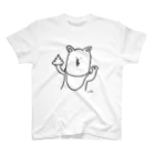 mikitoartのうんちく犬 Regular Fit T-Shirt