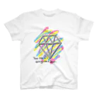 a-stilbe (アスチルベ)の貴方の人生も宝石の様に輝いています スタンダードTシャツ