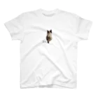 YOGA Pranaの猫のまる。 Regular Fit T-Shirt