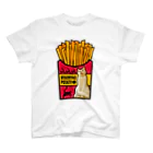 保護猫支援ショップ・パール女将のお宿のnyaonyao potato🍟 Regular Fit T-Shirt