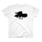 puikkoの戦車　BT-42（黒） スタンダードTシャツ