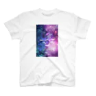 696graphic_suzuriの696graphic_Tshirt_GalaxySkull スタンダードTシャツ